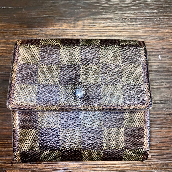 ❌❌Sold🚫🚫Authentic Louis Vuitton Wallet Damier Ebane - Picture 2 of 14